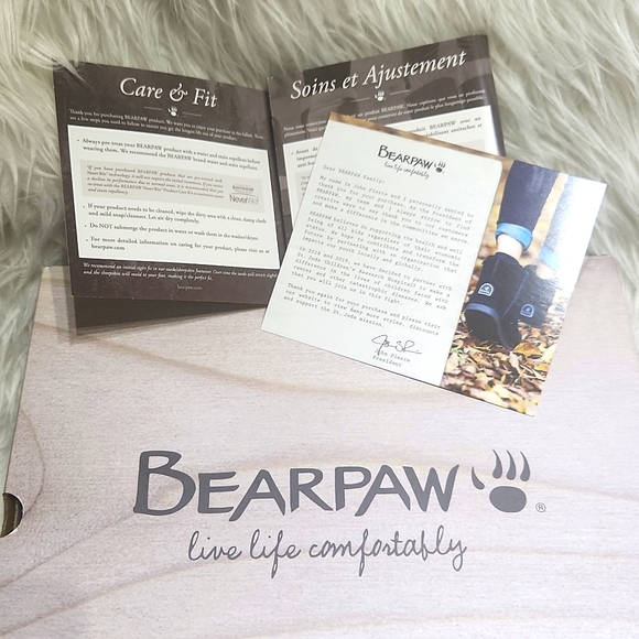 [US8] BEARPAW Suede Winter Boots - size 8, Hickory NWT, BNIB - Picture 7 of 7